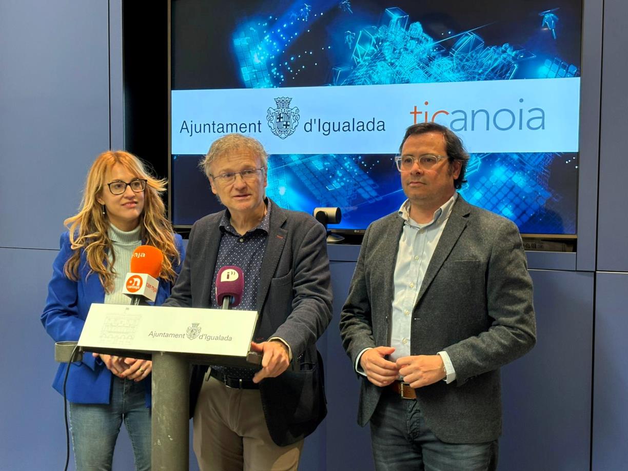 L'Ajuntament d'Igualada engega un estudi per incorporar la tecnologia IA en diferents àmbits de la ciutat. ACN