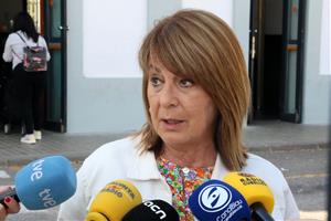 L'alcaldessa de Cubelles, Rosa Fonoll. ACN