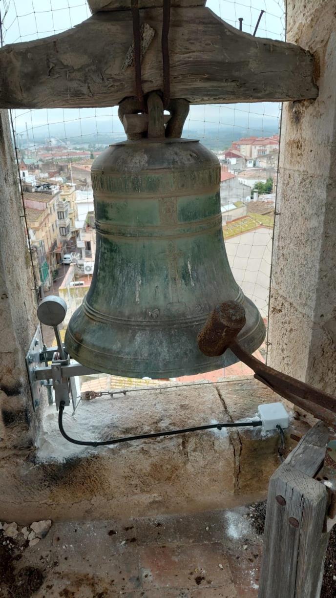 L’Arboç renova els mecanismes de les campanes del rellotge de la Vila. Ajuntament de l'Arboç