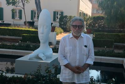 L'artista Jaume Plensa cedeix una escultura al Museu Pau Casals coincidint amb el 150è aniversari del mestre. ACN