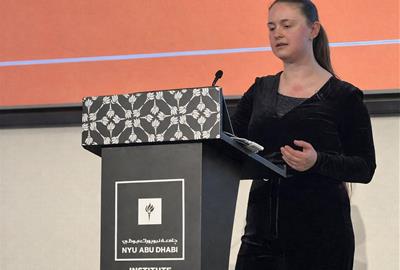 Laura Farré Rozada a Abu Dhabi. Eix