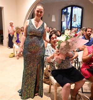 Laura Farré Rozada i Leonora Milà durant Les Nits Miramar 2024. EIX