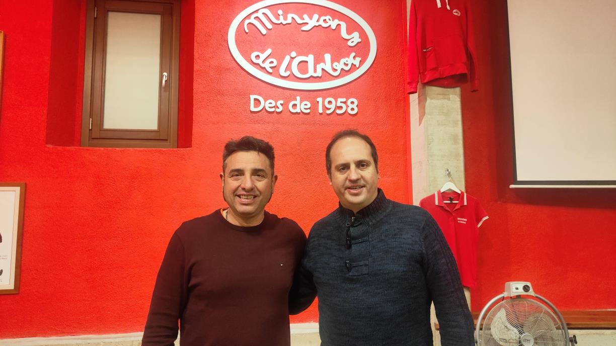 Laureà Inglada Solé i Francesc Robles Oliveras. Minyons de l'Arboç