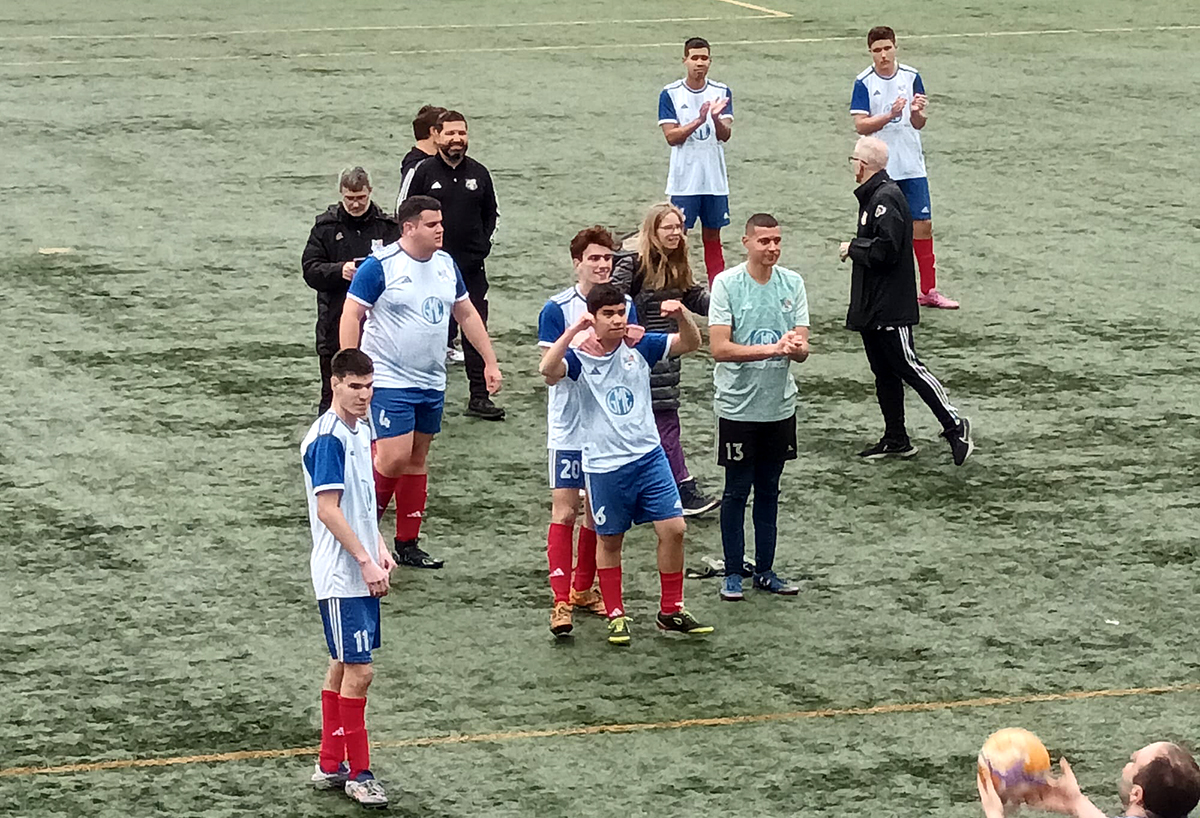 L’equip Diversit de la UE Sitges. Eix