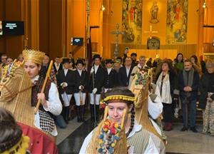Les Cotonines a la celebració de Sant Antoni Abat