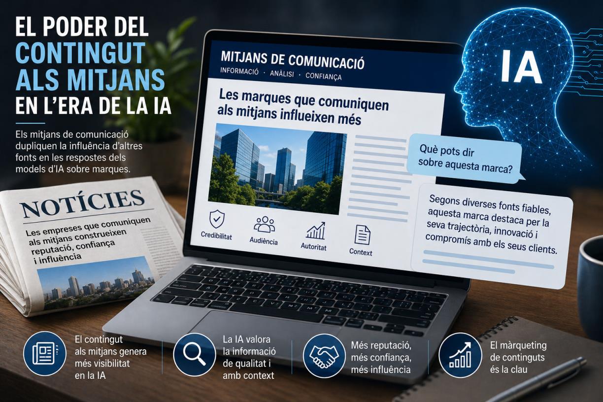 Les empreses que comuniquen als mitjans construeixen reputació, confiança i influència. Eix
