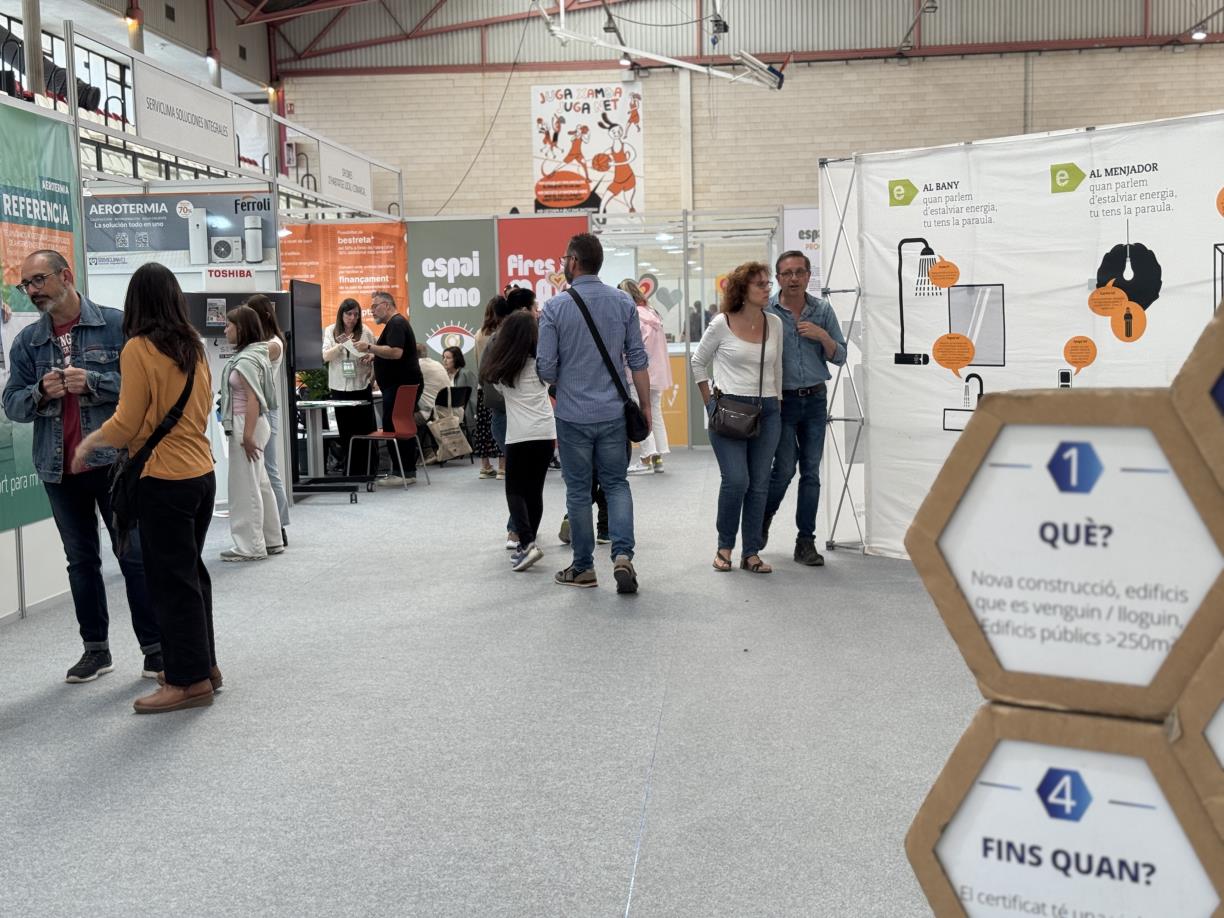 Les Fires de Maig impulsen l’espai REHABITA per consolidar-lo com a referent del sector de la llar. Ajuntament de Vilafranca