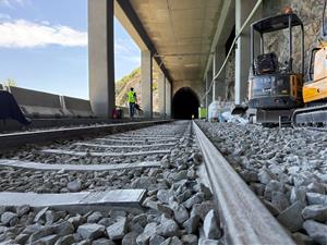 Les obres als túnels del Garraf finalitzaran el 8 de juny i el servei ferroviari es restablirà “en pocs dies”. ACN