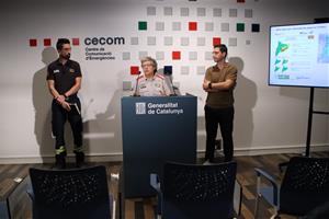 Les pluges deixen més de 90 litres a l'Anoia, complicacions de mobilitat i dos rescatats d'un vehicle arrossegat a Gavà. ACN