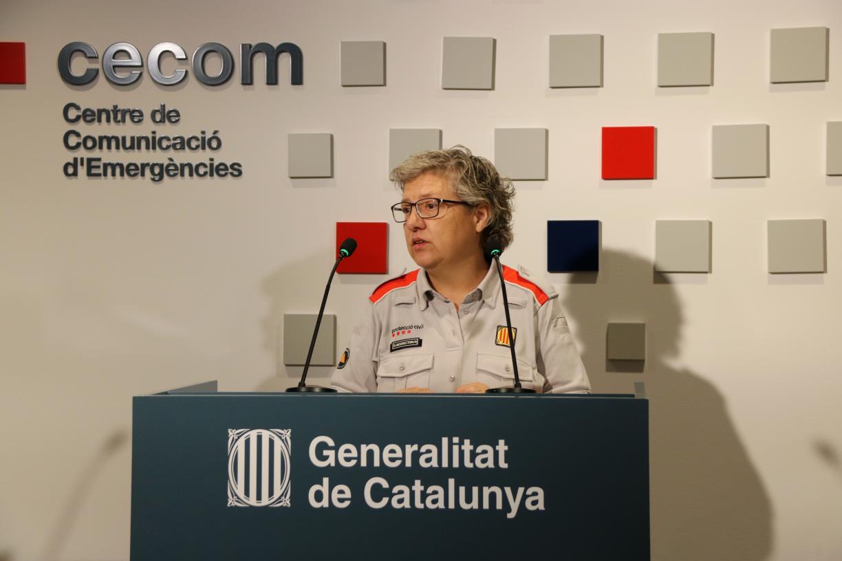 Les pluges deixen registres de més de 30 litres en mitja hora al Penedès i s'espera que es desplacin cap al nord. ACN