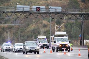 Les principals carreteres de l'àrea metropolitana registren un 4,4% més de vehicles entre dimecres i diumenge passat. ACN