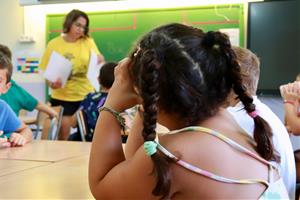 L'escola Charlie Rivel de Cubelles inicia el curs amb increment de grups per absorbir una matrícula viva disparada. ACN