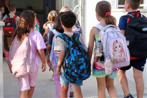 L'escola Charlie Rivel de Cubelles inicia el curs amb increment de grups per absorbir una matrícula viva disparada