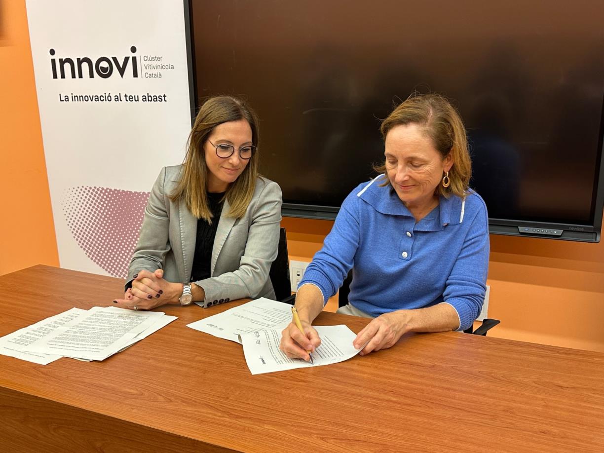 L’Escola d’Enoturisme de Catalunya i INNOVI s’alien per impulsar la innovació en el sector vitivinícola. Ajuntament de Vilafranca