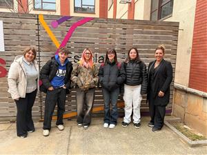 L’Escola d’Enoturisme de Catalunya inicia la seva primera experiència Erasmus+ amb estudiants italians. Ajuntament de Vilafranca