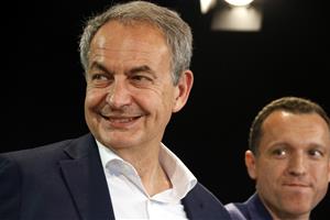 L'expresident del govern espanyol José Luis Rodríguez Zapatero, a Lleida  . ACN / Oriol Bosch