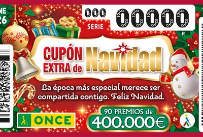 L’Extra de Nadal de l’ONCE també deixa un primer premi al Vendrell. EIX