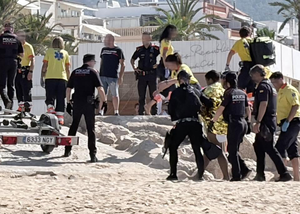 L’home ha pogut ser detingut i ha quedat sota custòdia hospitalària. Eix