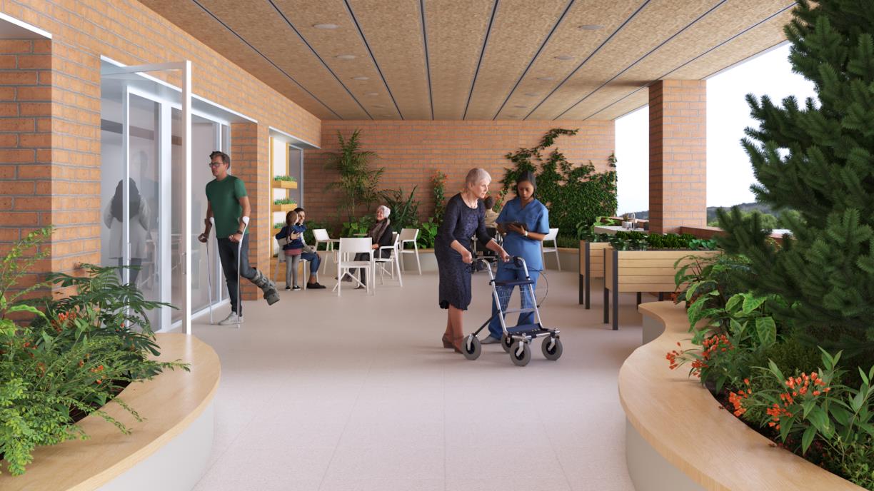 L'Hospital d'Igualada aconsegueix els diners per fer un hort terapèutic de prop de 100 m2 gràcies a la solidaritat. ACN