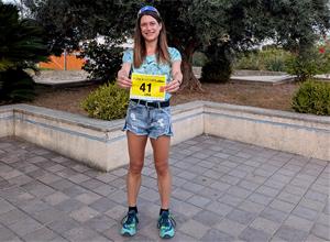 Lídia Ramos a la Pujada al Montsià