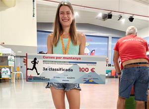 Lídia Ramos a la Pujada al Montsià