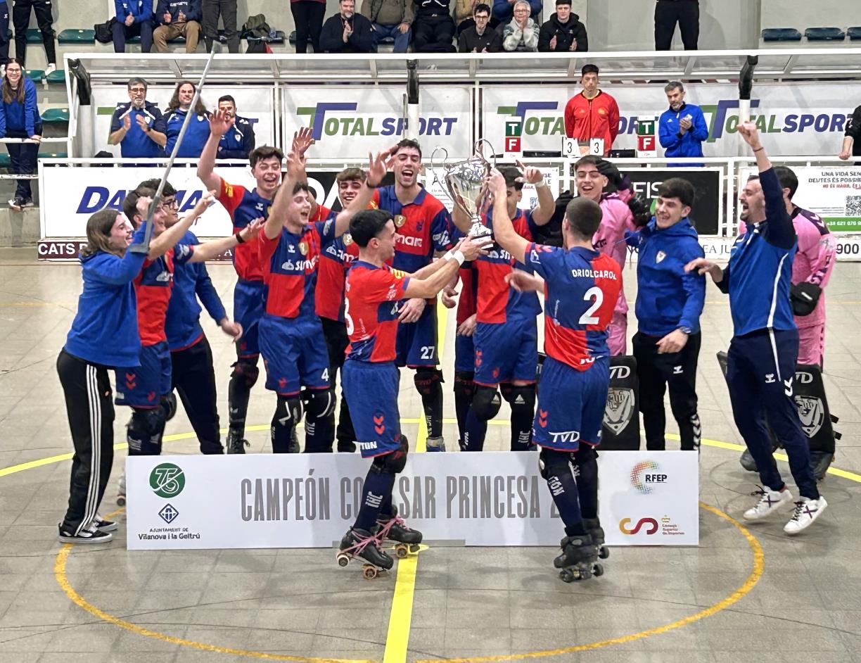 L’Igualada campió de la Copa de la Princesa. Eix