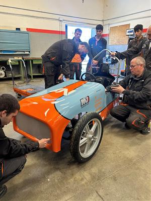 L’Institut Andreu Nin del Vendrell busca recuperar el títol a l’Electro.Cat 2026 amb un nou prototip elèctric