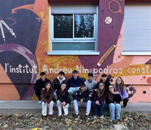 L’Institut Andreu Nin del Vendrell tanca el curs amb 15 alumnes en pràctiques Erasmus+ a Europa. INS Andreu Nin