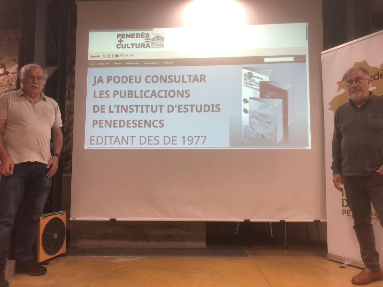 L’Institut d’Estudis Penedesencs obre en línia els seus 234 llibres publicats en gairebé cinc dècades. IEP