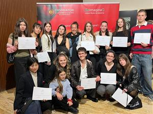 L’Institut Milà i Fontanals brilla al 17è concurs Reimagina’t amb tres vídeos premiats. Ajuntament de Vilafranca