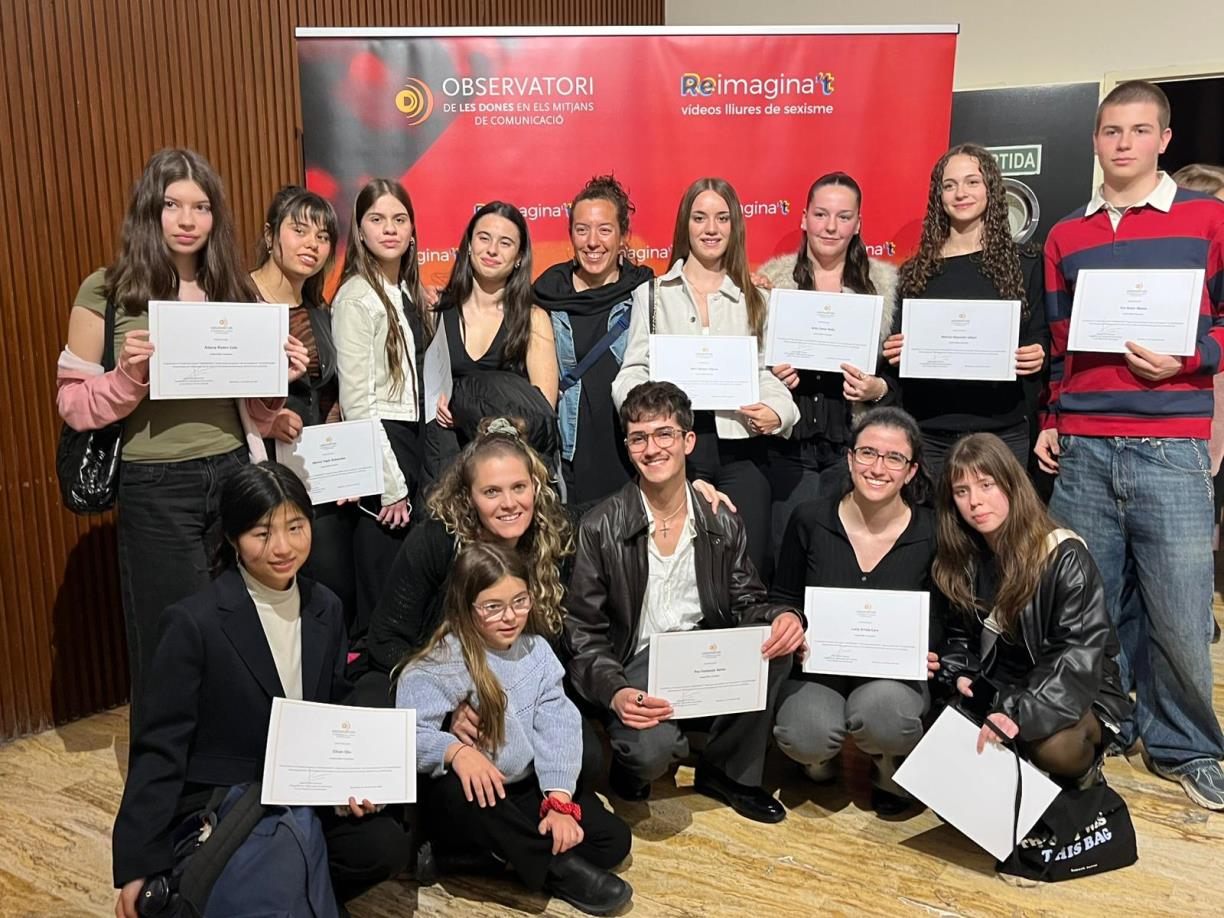 L’Institut Milà i Fontanals brilla al 17è concurs Reimagina’t amb tres vídeos premiats. Ajuntament de Vilafranca