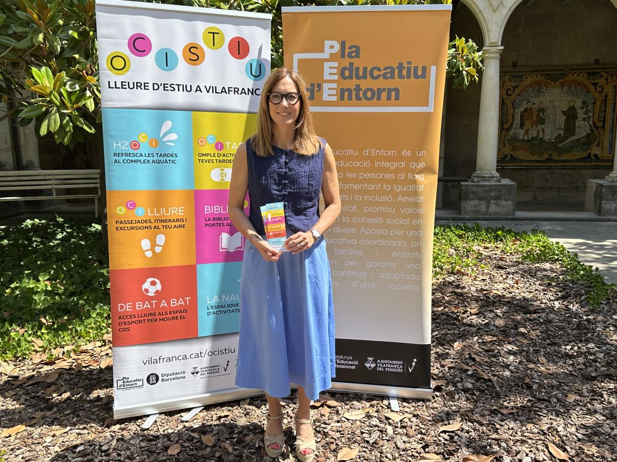 L’OCISTIU torna a Vilafranca amb més de 100 activitats educatives, esportives i familiars per a l’estiu. Ajuntament de Vilafranca