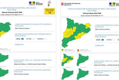 L’onada de calor s’allargarà almenys deu dies i Protecció Civil demana extremar les precaucions. EIX