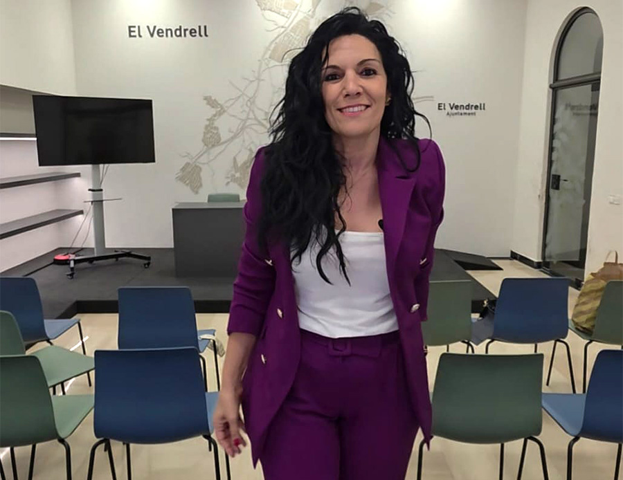 Mar Vázquez Oliveros, Regidora de l'Ajuntament del Vendrell i Portaveu del Grup Municipal Fem Vendrell. Eix