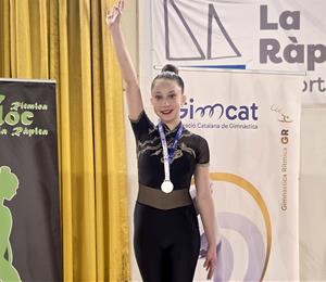 Maria Barrado va aconseguir la medalla de plata. Eix