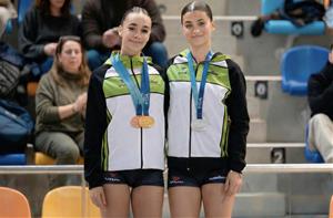 Martina Chaboye i Adriana Curto. Eix