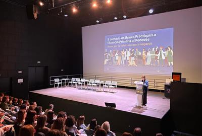 Més de 170 professionals participen en la Jornada de bones pràctiques de l’atenció primària al Penedès. Generalitat de Catalunya