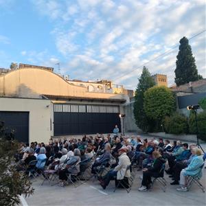 Més de 350 persones consoliden el Festival de Poesia a les Caves de Sant Sadurní d’Anoia. Santi Borrell