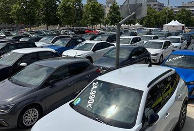Més de 350 vehicles ompliran la Fira del Vehicle d’Ocasió de Vilanova i la Geltrú. EIX