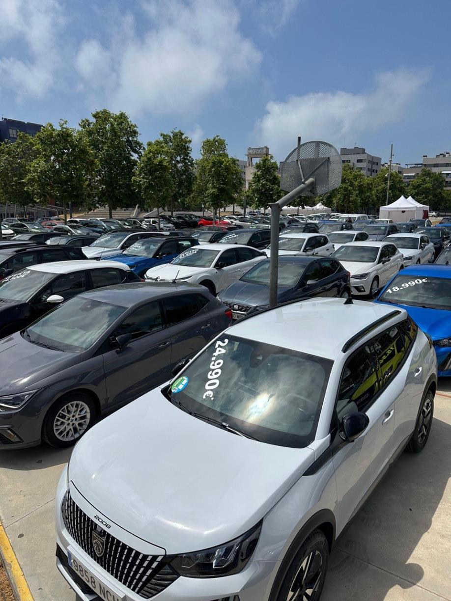 Més de 350 vehicles ompliran la Fira del Vehicle d’Ocasió de Vilanova i la Geltrú. EIX