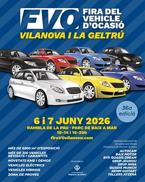 Més de 350 vehicles ompliran la Fira del Vehicle d’Ocasió de Vilanova i la Geltrú