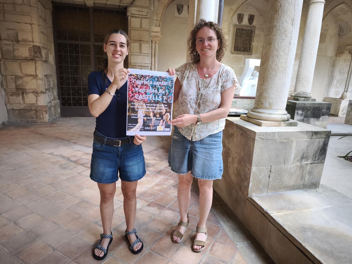 Més d’un centenar d’infants recuperaran la cantata ‘Cada castell una flama’ 22 anys després de la seva estrena. EIX