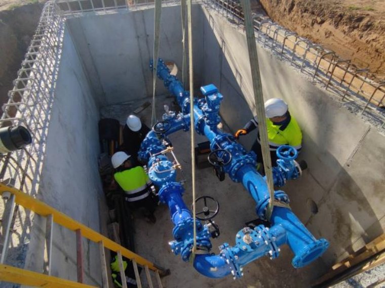 Més d’un milió d’euros per renovar integralment la xarxa d’aigua del Prat de Vilanova. Ajuntament de Vilanova