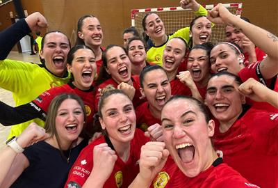 MGC Mútua Ribes Sènior Femení – Handbol Sant Quirze . CH Ribes