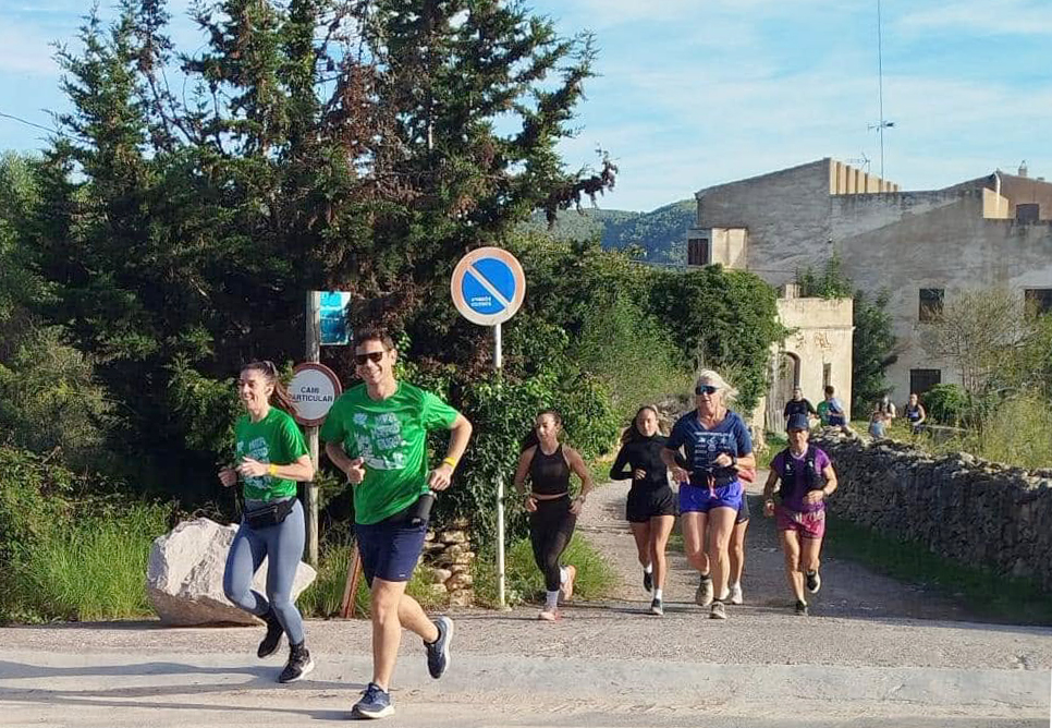 Mitja marató rural de Ribes. Eix