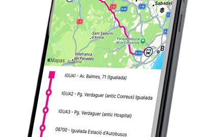 Monbus digitalitza el servei Barcelona–Igualada amb una nova app d’informació en temps real. EIX