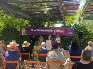 Montse Romagosa serà la candidata de Vilafranca en Comú a les municipals amb David Espínola com a número dos. Vilafranca en comú