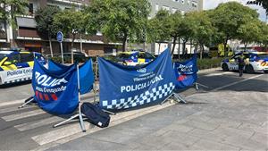 Mor una persona en un atropellament a la rambla de Sant Jordi de Vilanova i la Geltrú. Eix