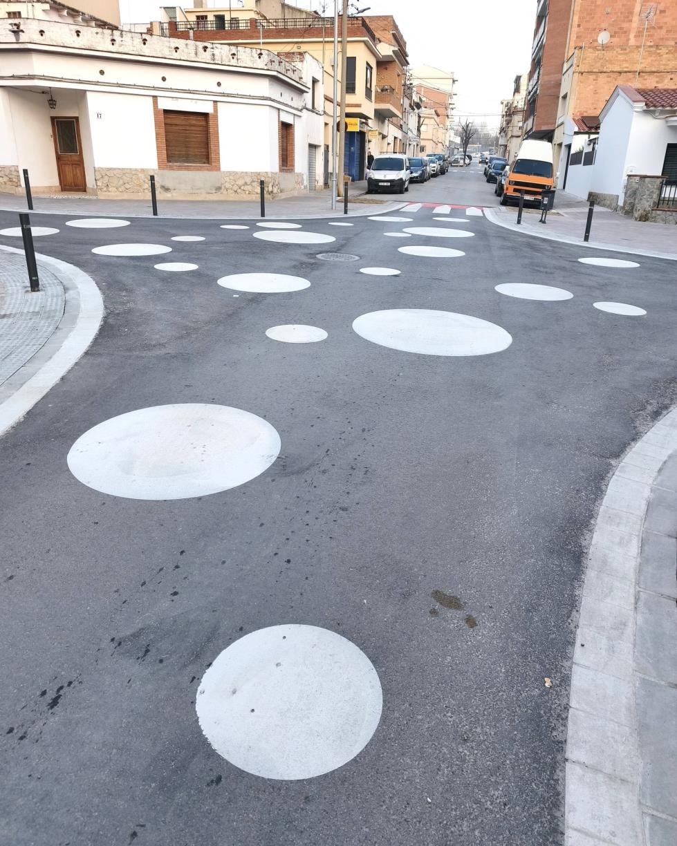 Nova senyalització a Sant Sadurní d'Anoia per reforçar la seguretat viària. Ajt Sant Sadurní d'Anoia