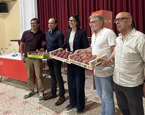 Núria Parlon al Centre Agrícola de Sant Pau d'Ordal